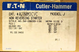 Eaton A200M3CVC 110 120 VAC Size 3 A200 Starter 60 Hz. Coil
