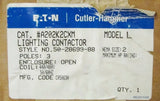 Eaton Model L Size 2 Lighting Contactor 3 Pole 440/480V A202K2CXM