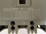 WESTINGHOUSE Type HFB Circuit Breaker 50 Amp 3 Pole Line Load Lugs HFB3050L