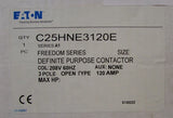 Eaton Definite Purpose Contactor 3 Pole 120 Amp 208V C25HNE3120E