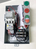 EATON ECN071BDA 120 VAC Size 1 AN19DN0 Starter Nema 1 Enclosure Red Run Green