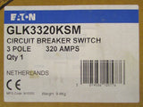 Eaton GLK3320KSM 3 Pole 320 Amp Circuit Breaker Switch 240-415 VAC