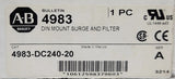 Allen Bradley 4983 DC240 20 ISATROL 4983-DC Surge and Filter Module DIN