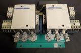 (1) Set of SQUARE D TELEMECANIQUE CR1 F150 Contactors Interlocking w/ LX0FF009