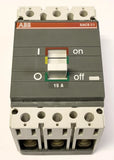ABB S3N015TW SACE ISOMAX S3 N 150 3 Pole 15 AMP Circuit Breaker 1SDA037329R1