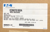 EATON ECN071BDA 120 VAC Size 1 AN19DN0 Starter Nema 1 Enclosure Red Run Green