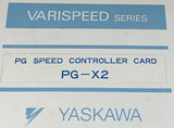 YASKAWA PG-2 Varispeed PG Speed Controller Card PG 2
