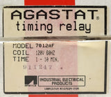 AGSTAT 7012AF 120 VAC Timing Relay Timer Module 1 to 10 Minute