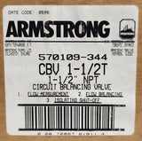ARMSTRONG 570109 344 CBV 1-1/2T NPT Circuit Balancing Valve