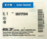 Eaton QBGFEP2040 2 Pole 40 AMP Ground Fault Circuit Breaker QBGFEP