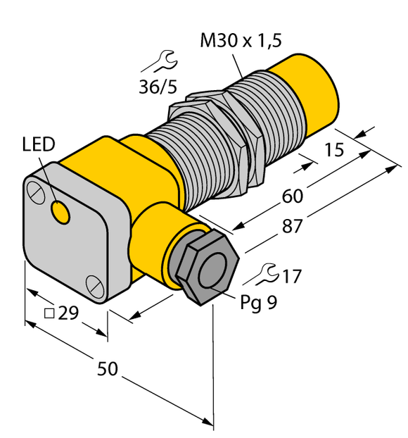 Turck NI15-G30SK-AP6X2