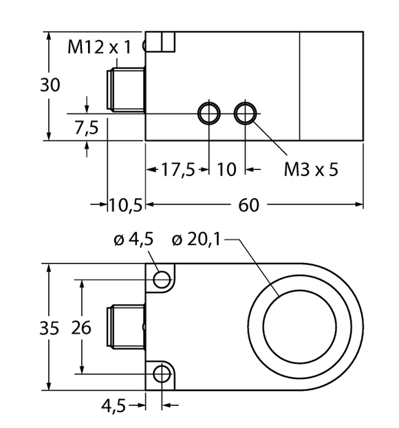 Turck BI20R-W30-DAP6X-H1141