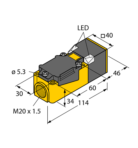 Turck NI50U-CP40-VP4X2