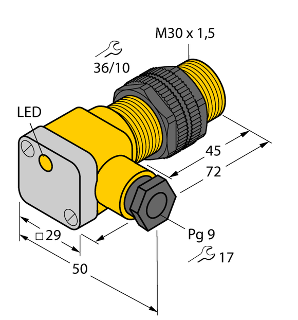 Turck NI15-P30SK-Y1X