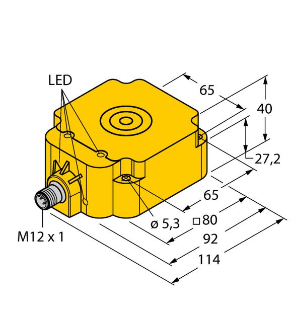 Turck NI75U-Q80-AN6X2-H1141
