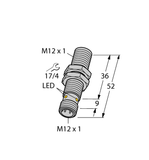 Turck BI4U-M12-AP6X-H1141 1634804 Inductive Sensor
