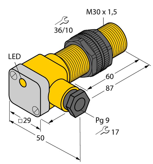 Turck NI20U-P30SK-AP6X