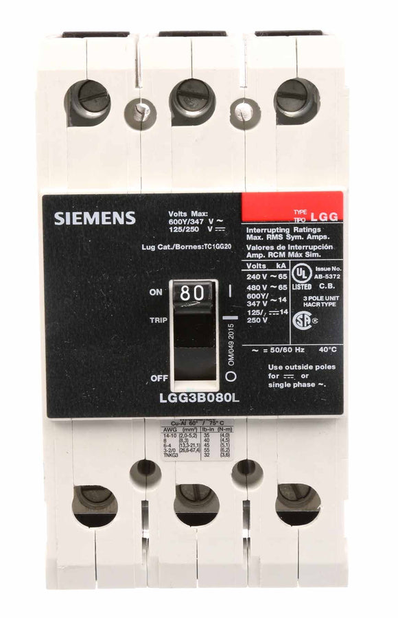 Siemens/ITE LGG3B080L