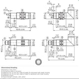 SICK VTF18-3E5412 Photoelectric proximity sensor NPN