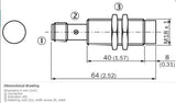 SICK IM18-12NPO-ZC1 Cylindrical thread design PNP