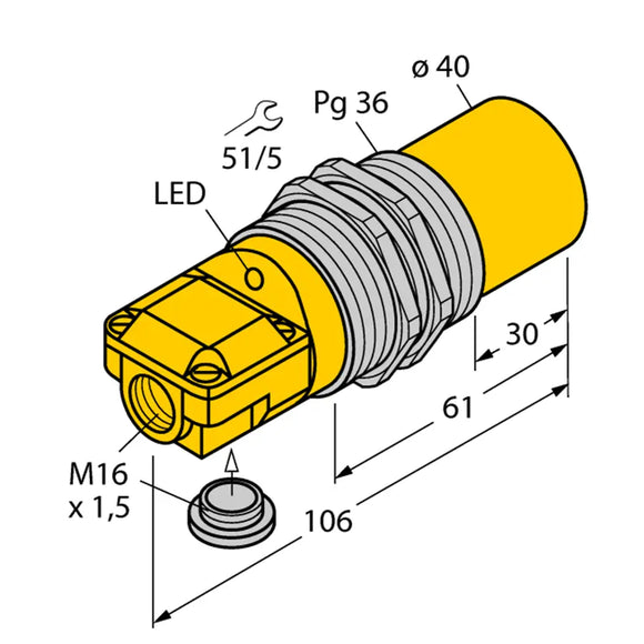 Turck NI40-G47SR-VN4X2