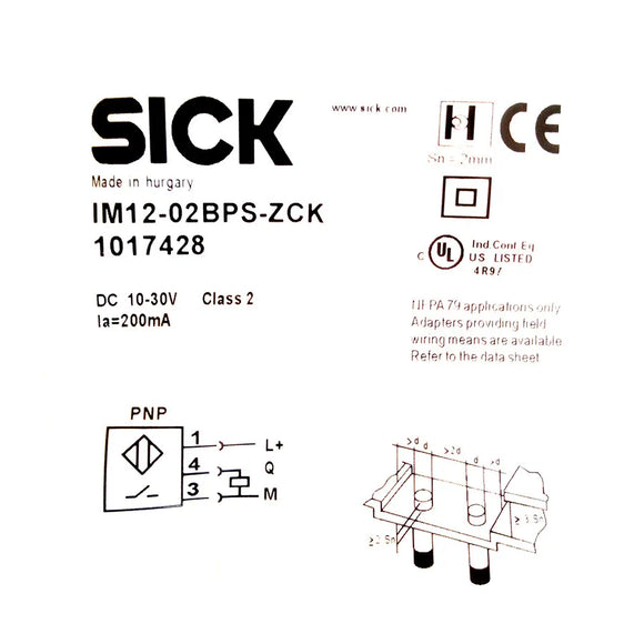 SICK IM12-02BPS-ZCK