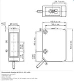 SICK WL250-2N1131 Photoelectric Retro-reflective Sensor NPN