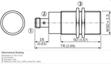 SICK IM08-15BNS-ZC1 Cylindrical thread design NPN