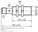 SICK IME18-05BDOZCOK Inductive proximity sensors PNP