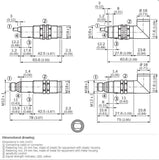 SICK VTF18-3F5312 Photoelectric proximity sensor PNP