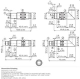 SICK VTF18-3P5812 Photoelectric Proximity Sensor PNP