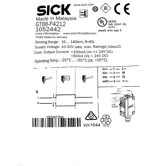 SICK GTB6-P4212
