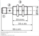 SICK IME18-08NPOZC0K Inductive proximity sensors PNP