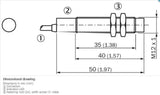 SICK IM12-08NPS-ZW1 Cylindrical thread design PNP