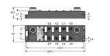 Turck FDNP-S0808H-WW 6603330 I/O Module for DeviceNet