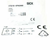SICK VTE18-4P42440 Photoelectric proximity sensor PNP
