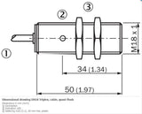 SICK IM18-12BPS-ZW1 Inductive proximity sensors NPN PNP