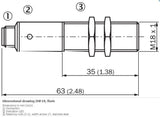 SICK IMF18-08BPOVC0S Cylindrical thread design PNP