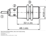 SICK MM18-70APS-ZUK Magnetic proximity sensors PNP