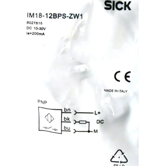 SICK IM18-12BPS-ZW1
