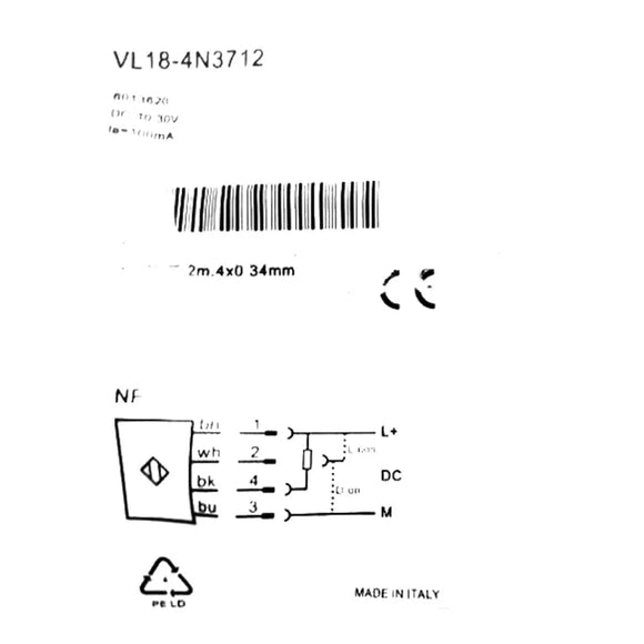 SICK VL18-4N3712