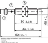 SICK IME08-04NNOZTOS Inductive proximity sensors NPN