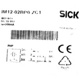 SICK IM12-02BPO-ZC1 Cylindrical thread design PNP