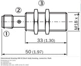 SICK IME18-08BPSZC0K Inductive Proximity Sensors PNP