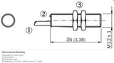 SICK IM12-02BPS-ZUK Cylindrical thread design PNP