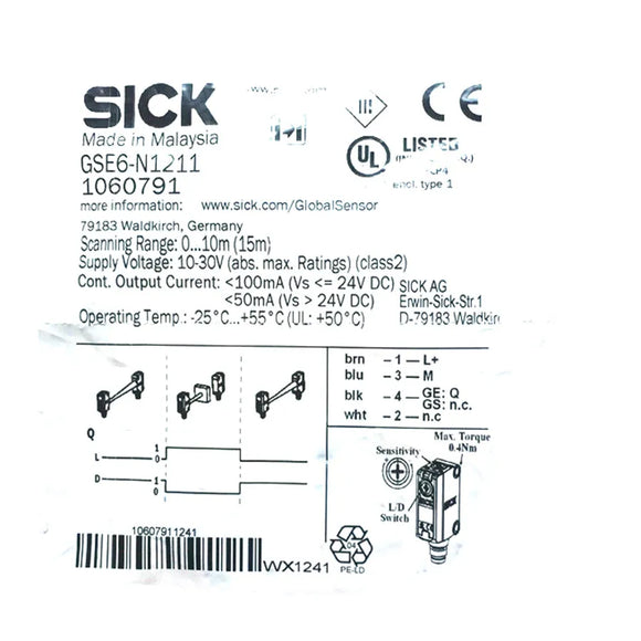 SICK GSE6-N1212