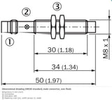 SICK IME08-04NNSZTOS Inductive proximity sensors NPN