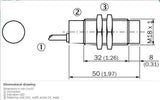 SICK IM18-08NPS-ZWB Cylindrical thread design NPN