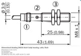 SICK IME08-1B5NSZU2K Inductive proximity sensors NPN