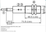 SICK CM18-08BPP-TW0 Capacitive Proximity Sensors PNP